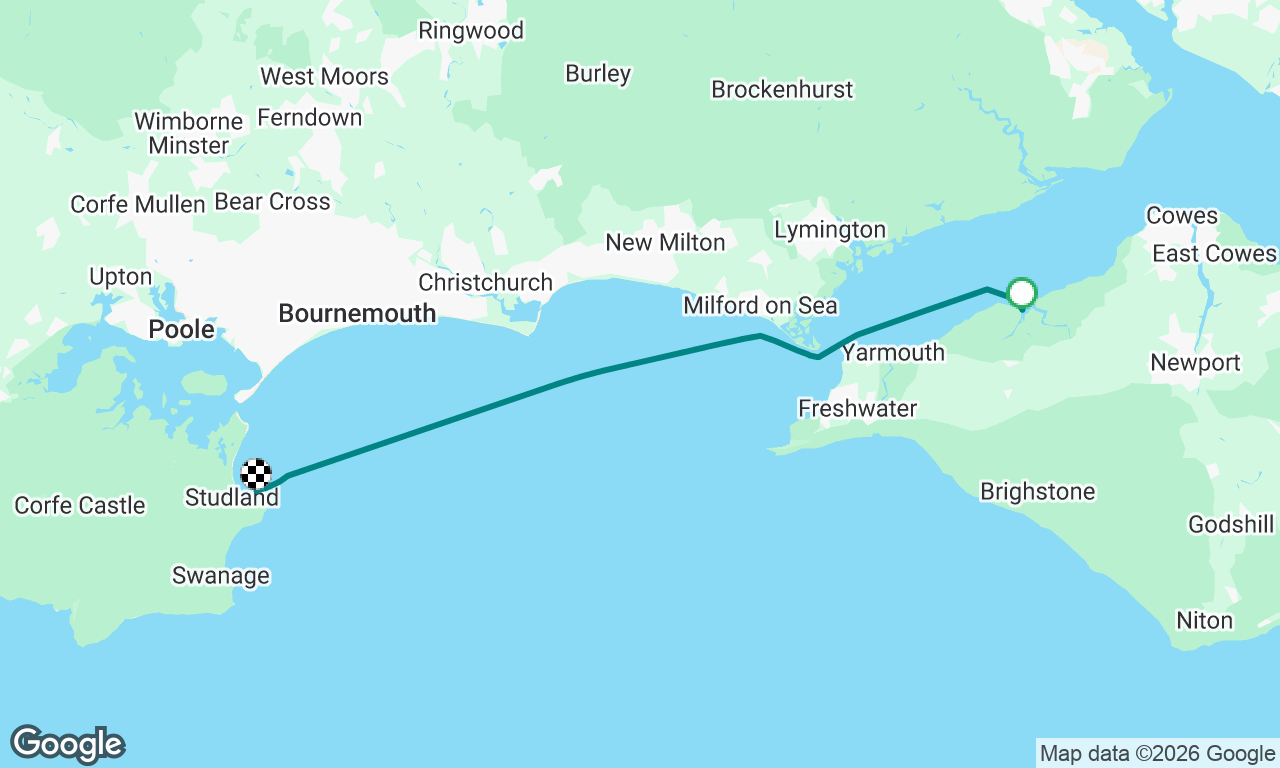 Newtown to Studland