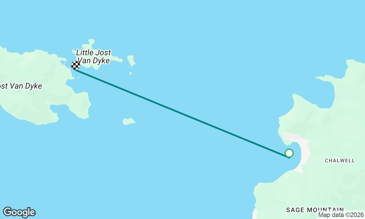 Cane Garden Bay to Jost Van Dyke/ Little JVD