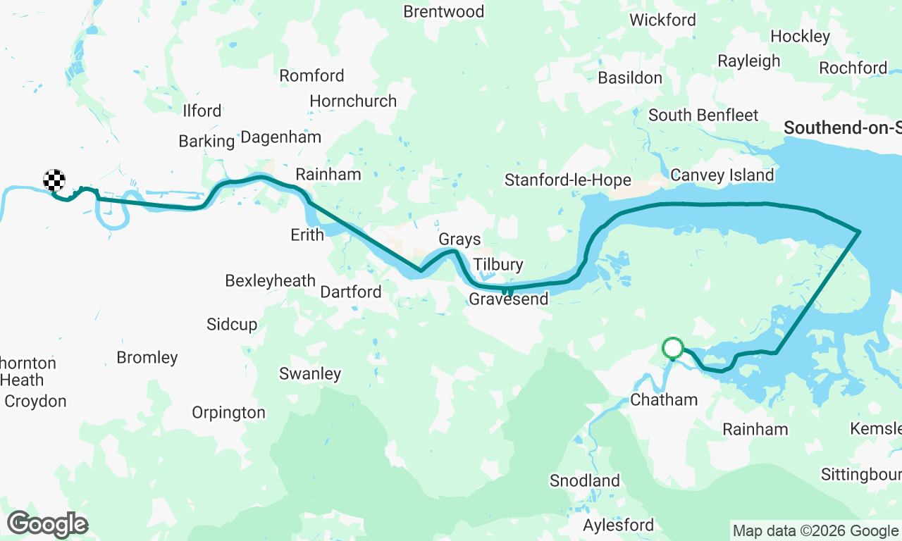 Voyage map