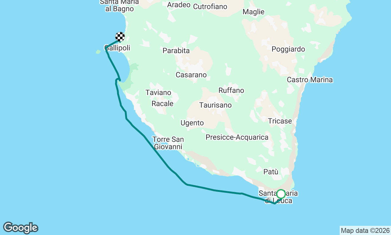Voyage map