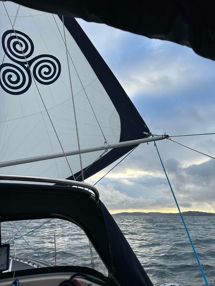 Voyage photo from Dún Laoghaire to Peel