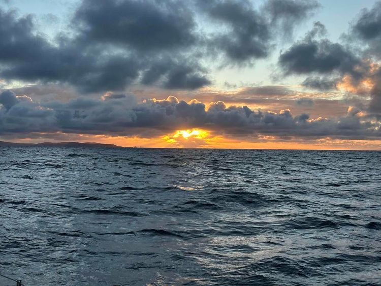 Voyage photo from Dún Laoghaire to Peel