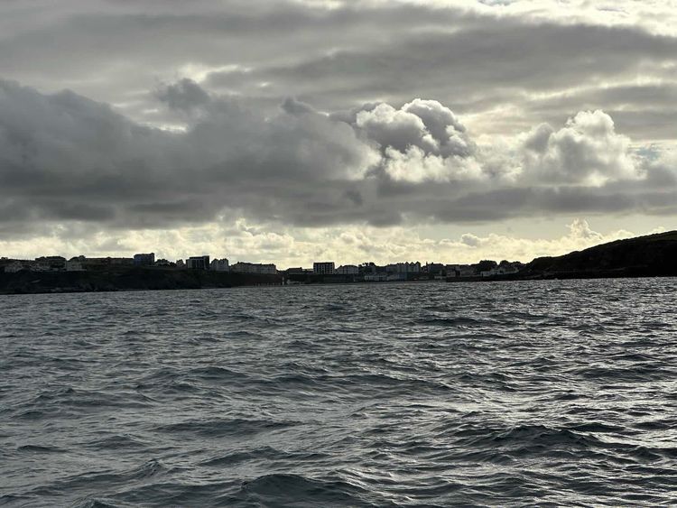 Voyage photo from Dún Laoghaire to Peel