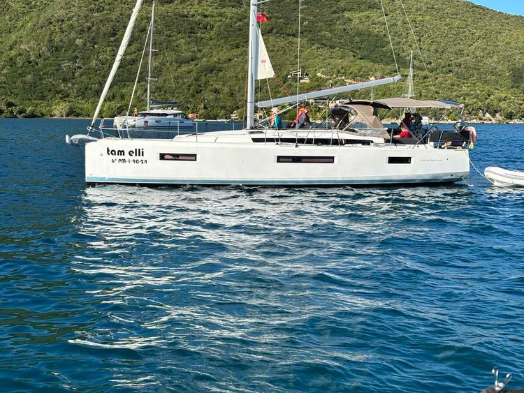 Voyage photo from Gorda Sound to Nanny Cay