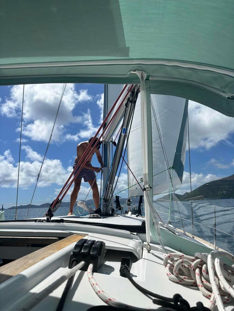 Voyage photo from Gorda Sound to Nanny Cay