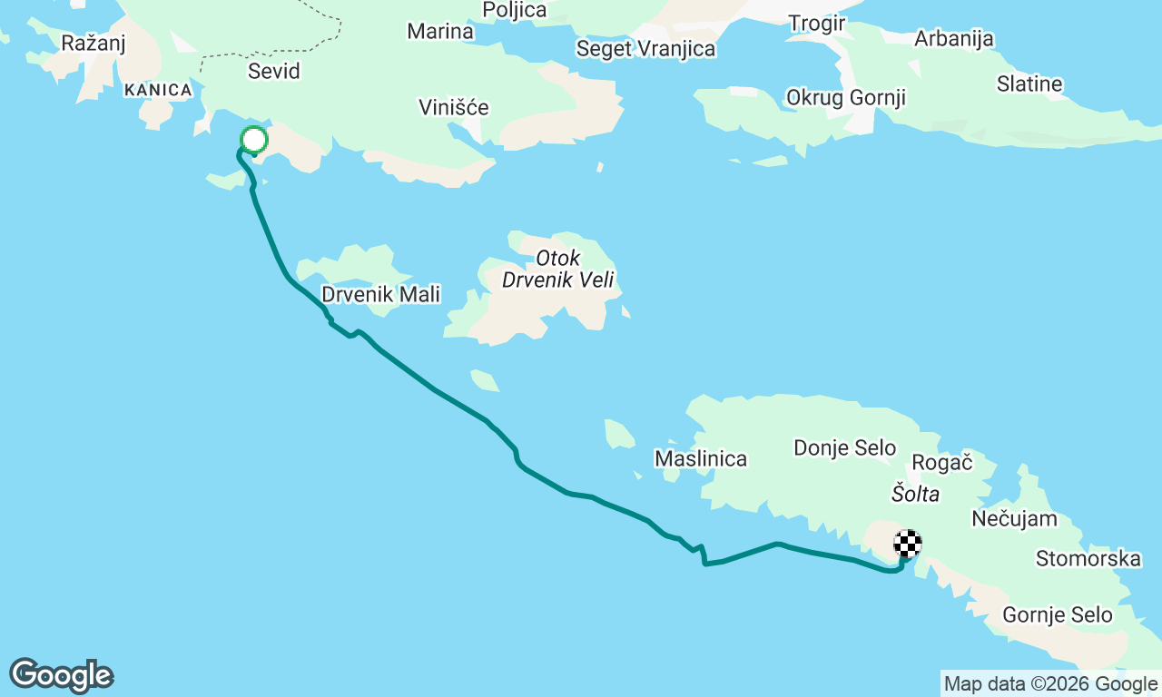 Voyage map