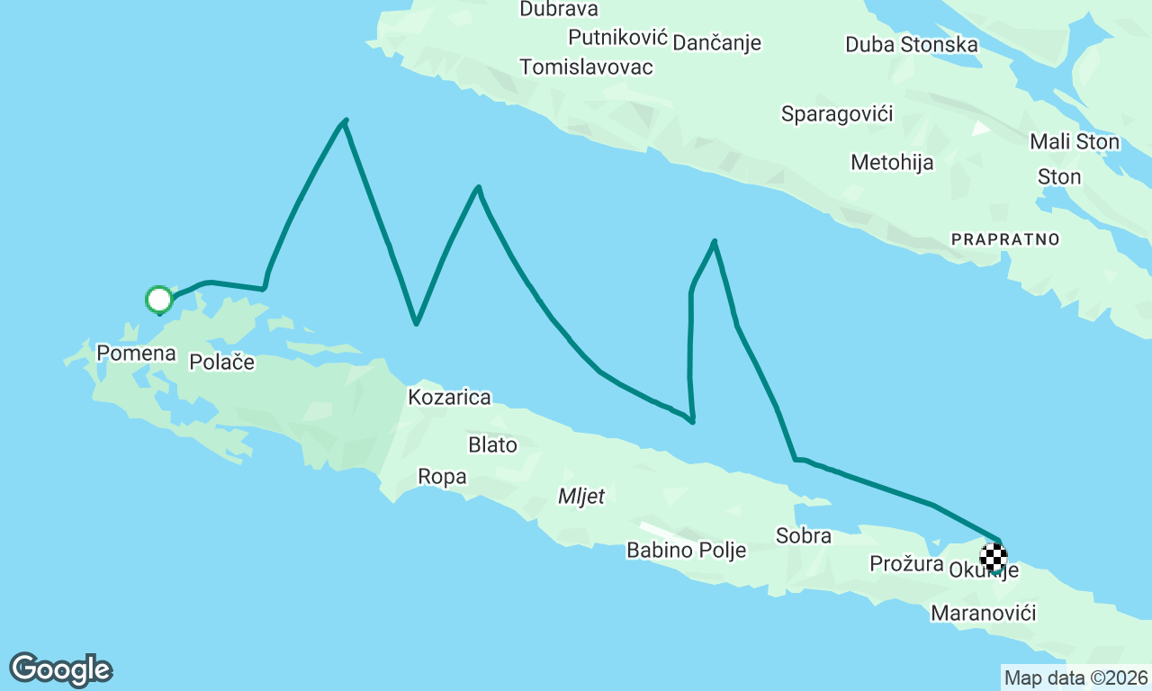 Voyage map