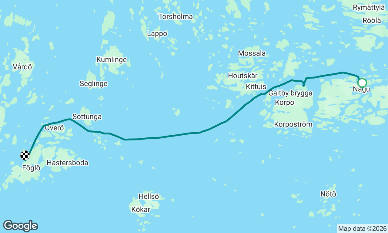 Voyage map