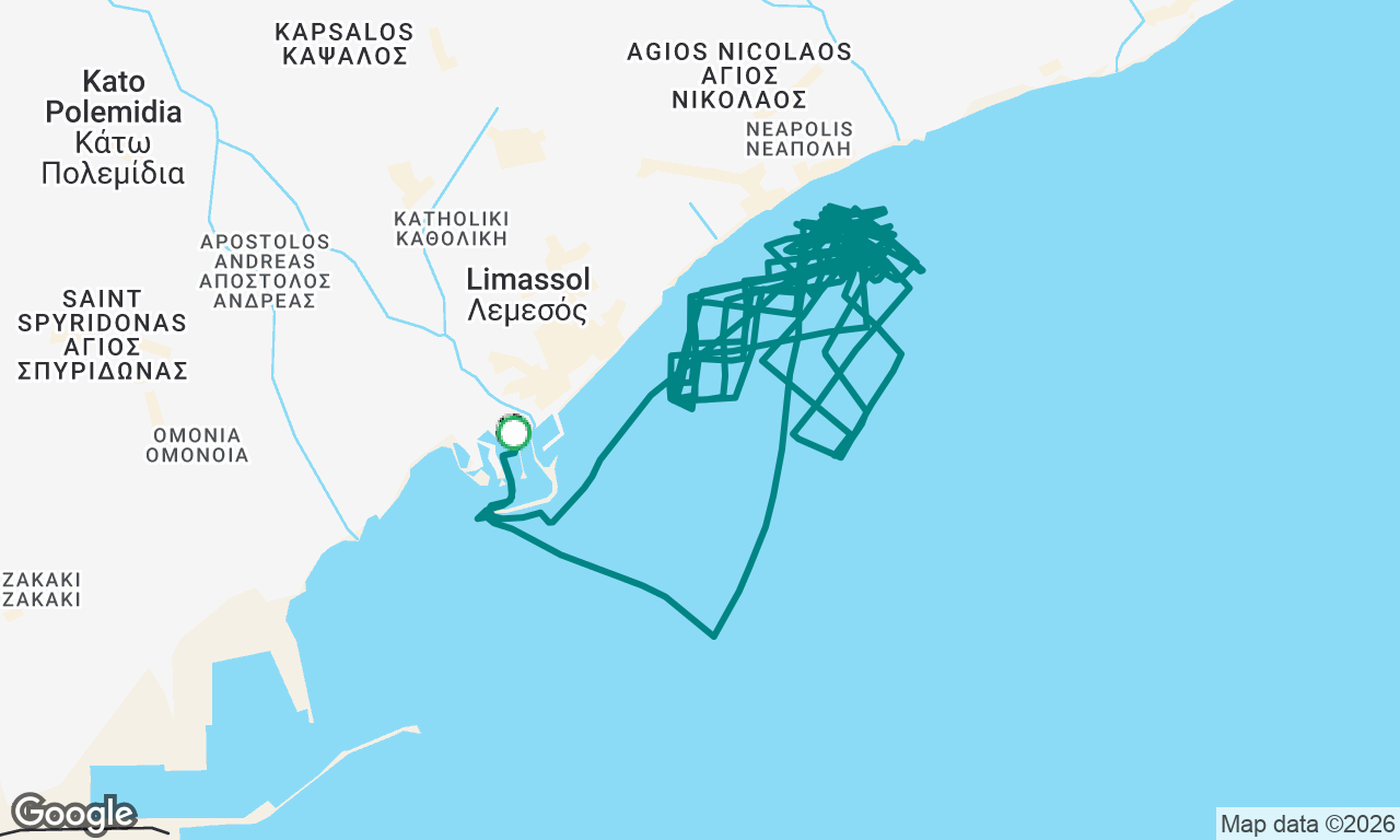 Voyage map