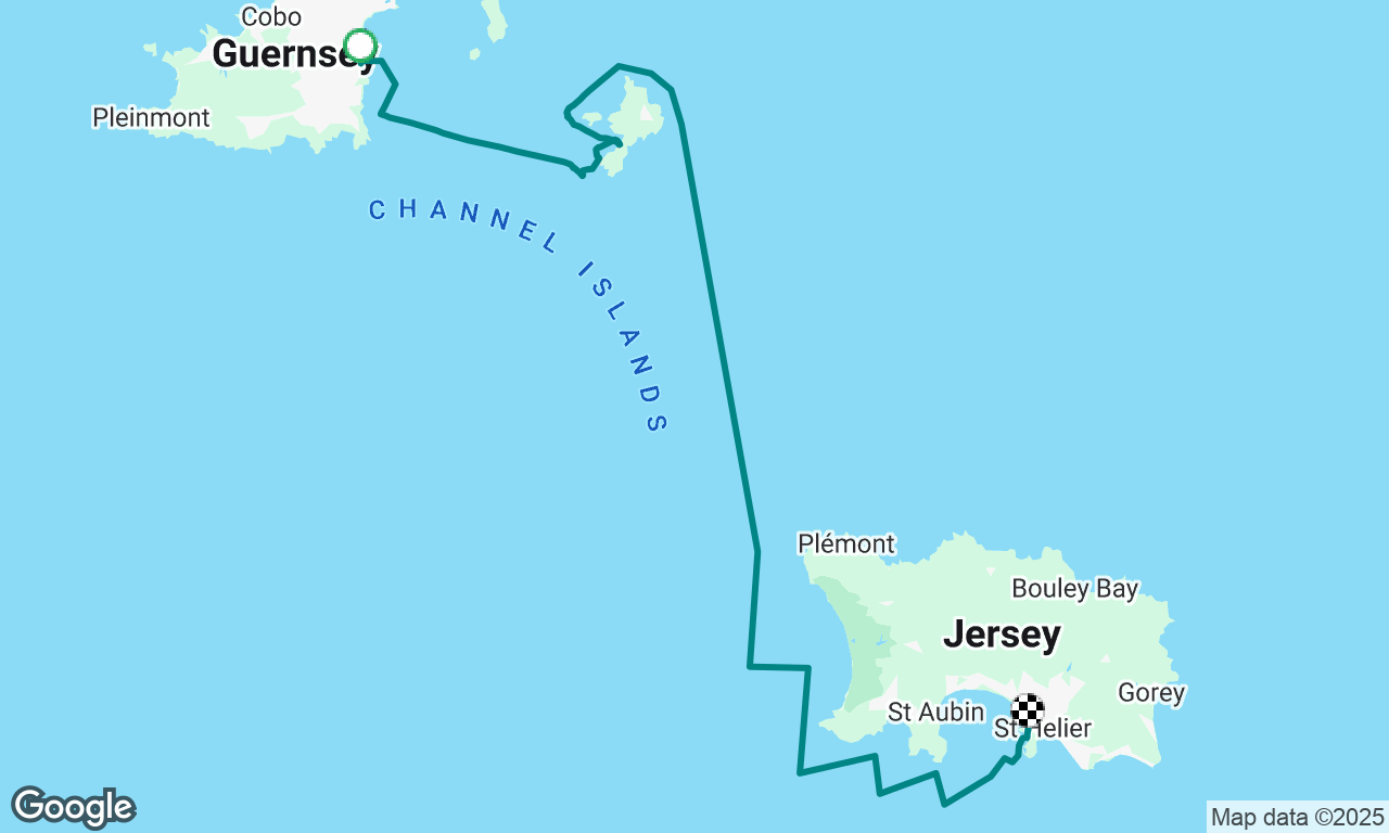 Guernesey to Sark & Jersey