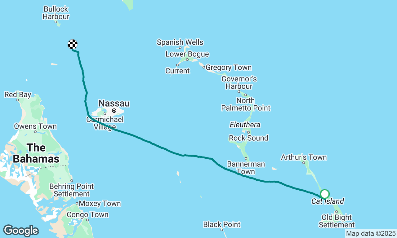 Cat Island to Alder’s Cay