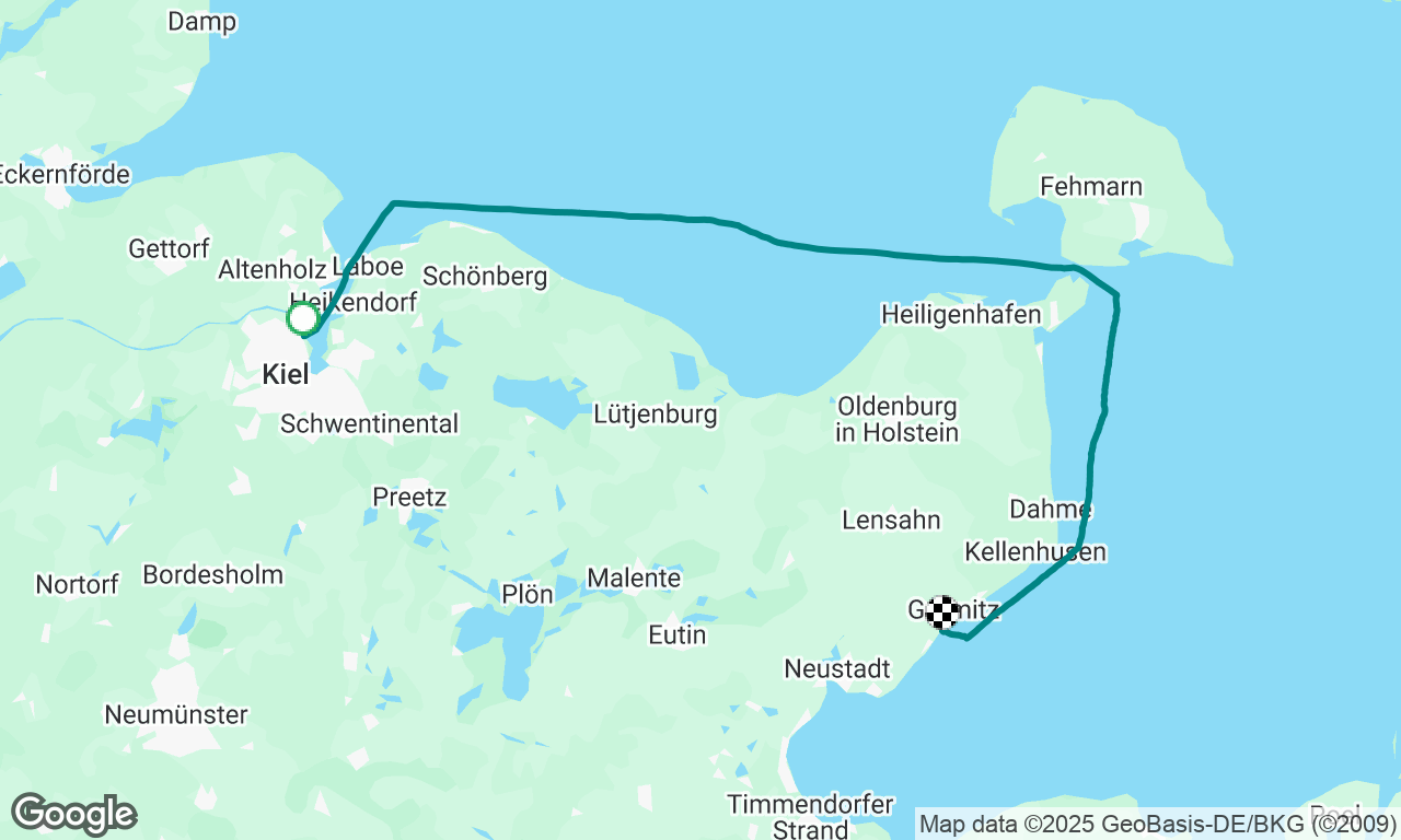 Kiel Wik to Grömitz