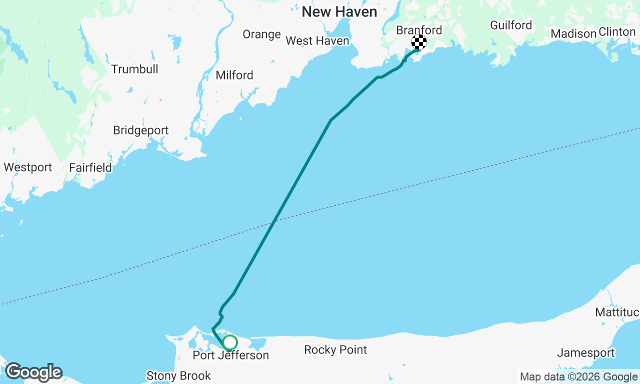 Return from Port Jefferson