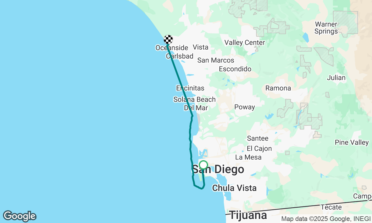 SD to Oceanside