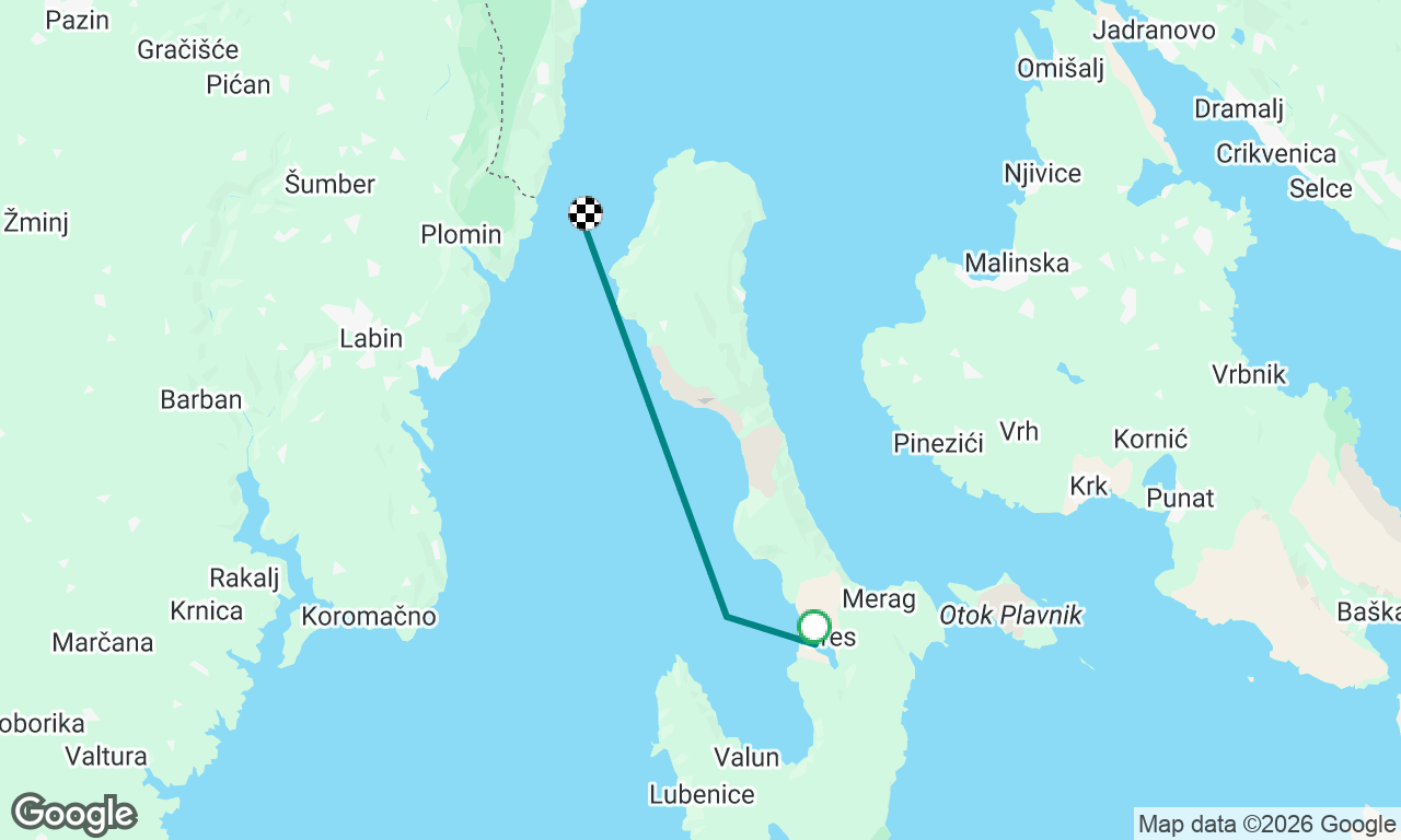 Voyage map