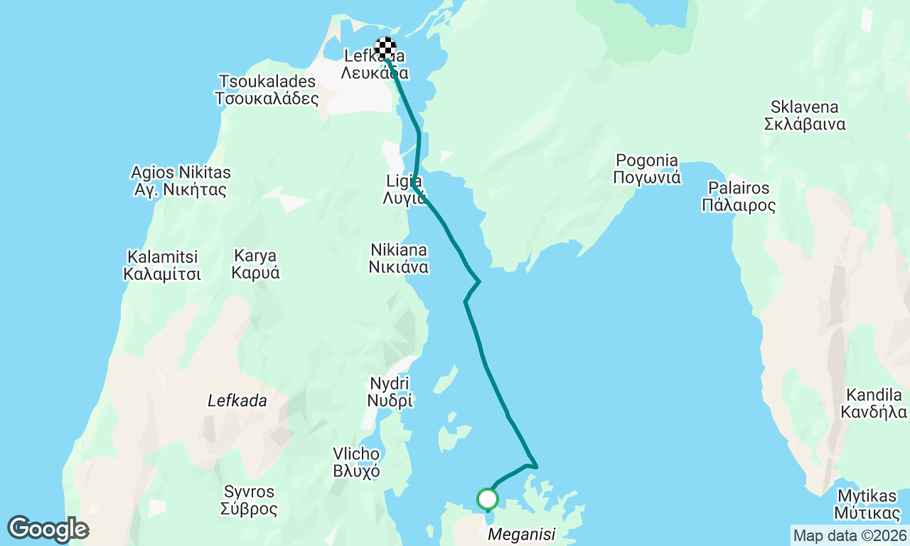 Voyage map