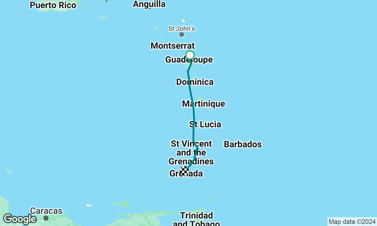 Guadaloupe-Grenada Down Island