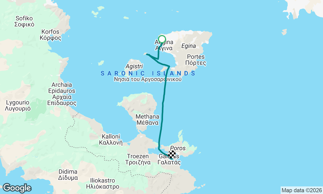 Voyage map