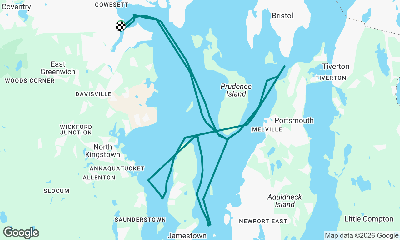 Voyage map