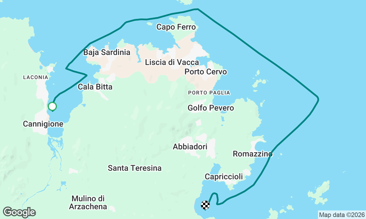 Voyage map