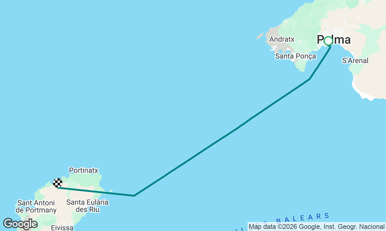 Voyage map