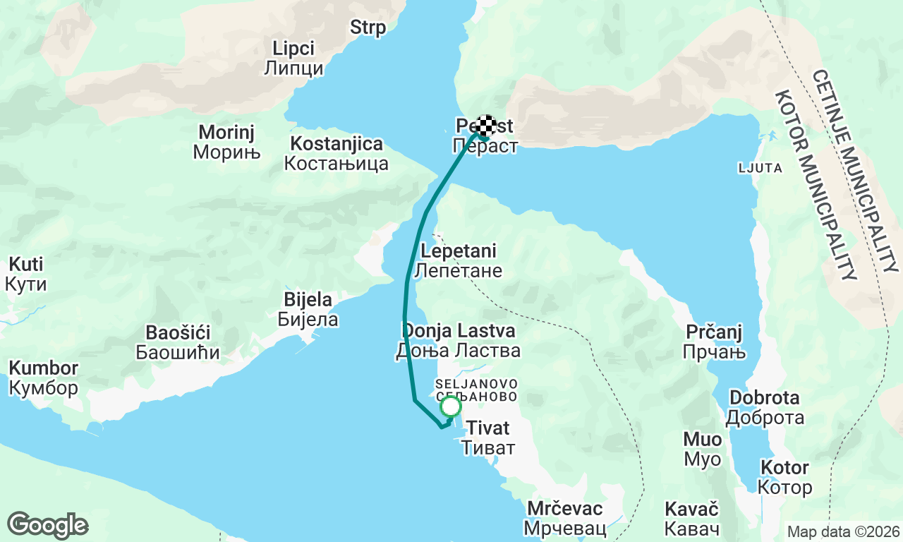 Voyage map