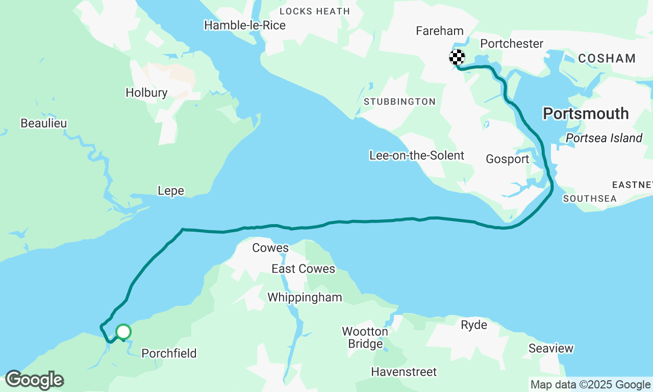 Newtown Creek to Fareham