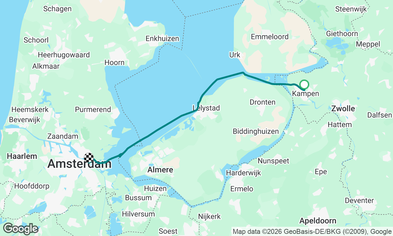 Kampen - Amsterdam