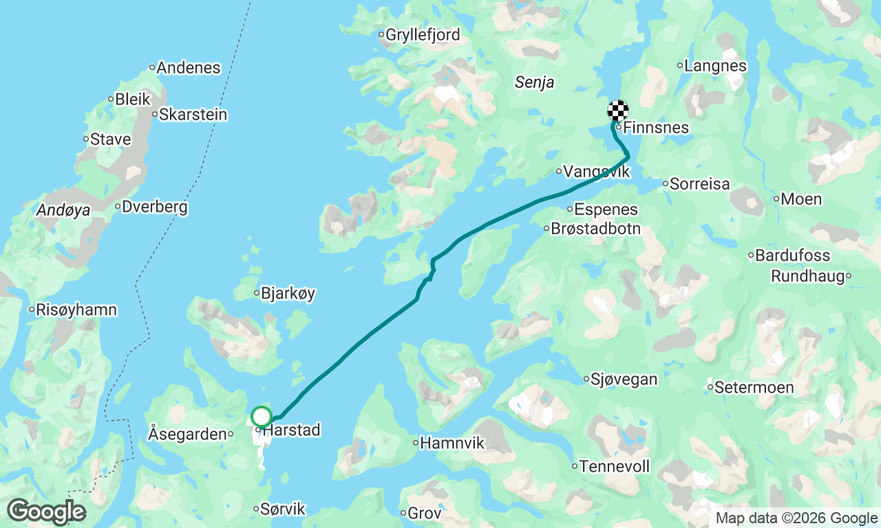 Voyage map
