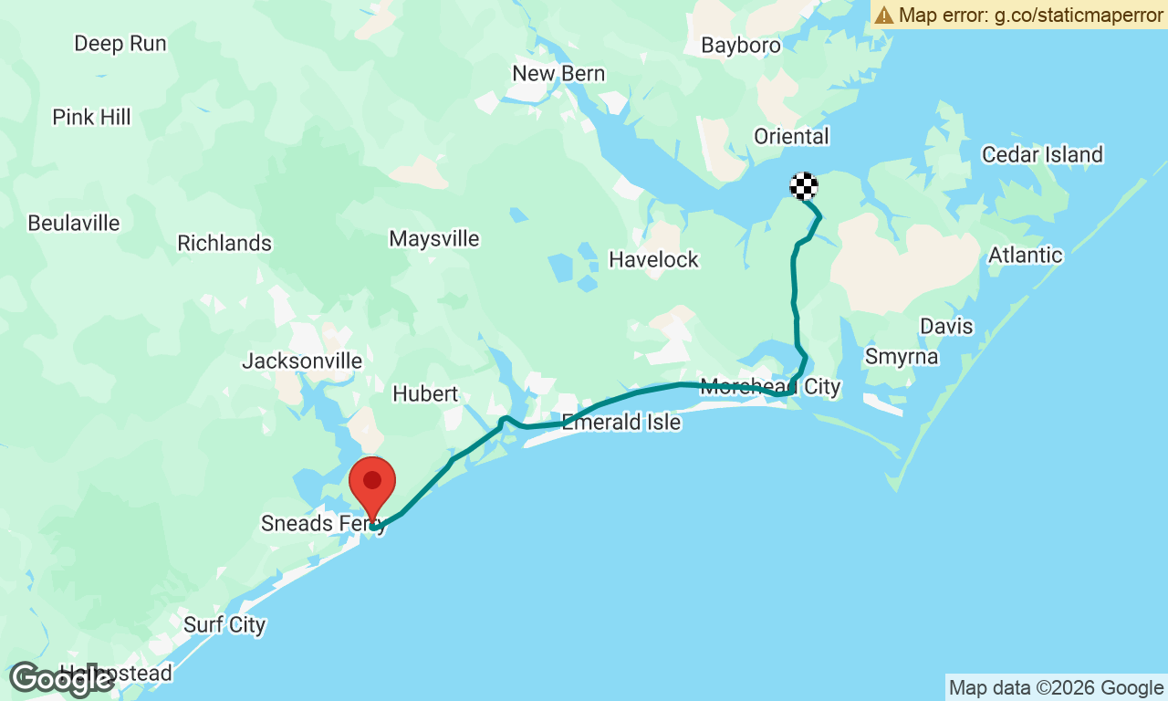 Mile Hammock Bay to Neuce River 