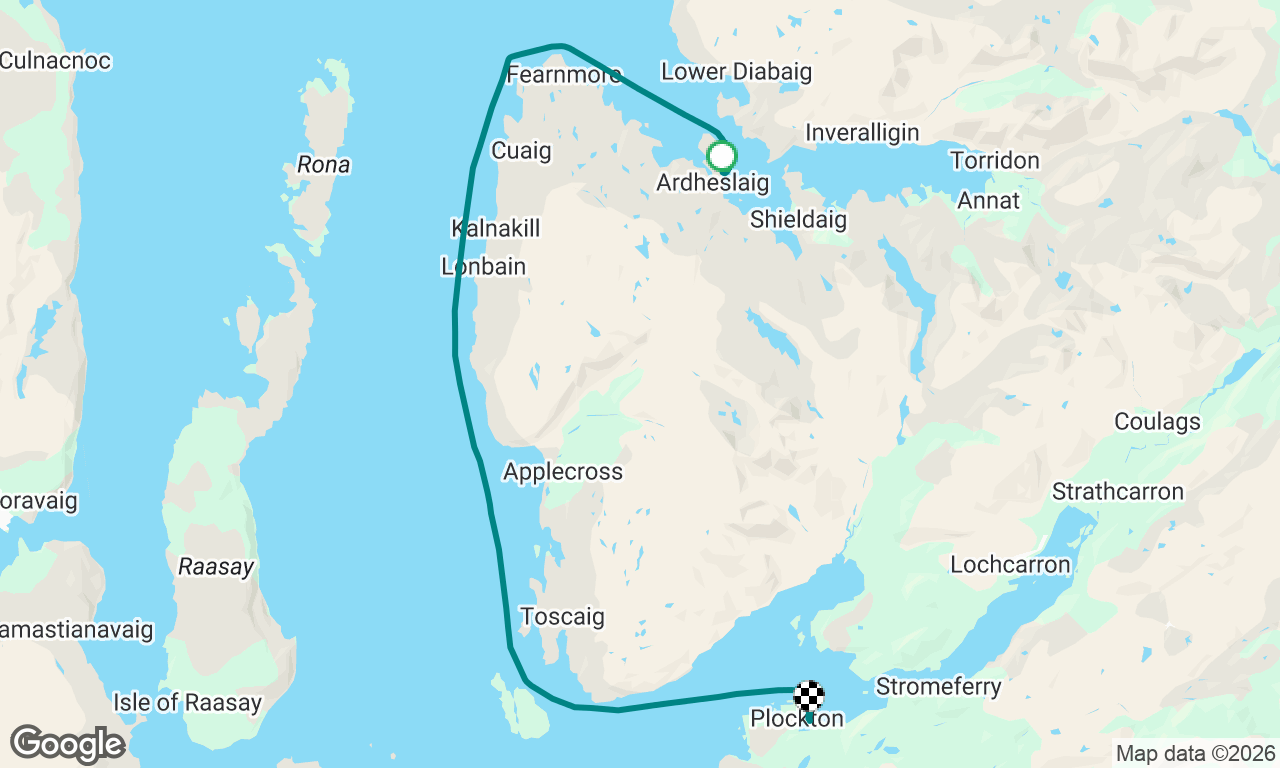 Oh na h’Acairseid to Plockton
