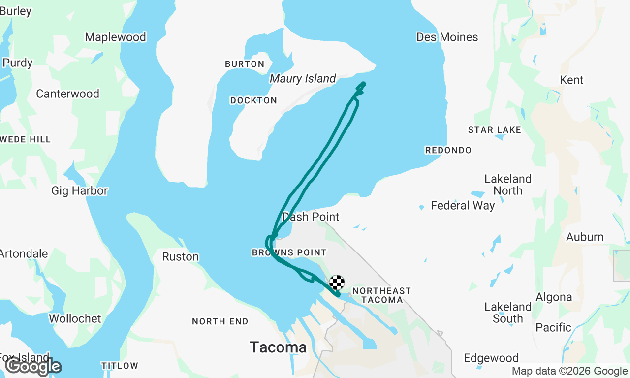 Point Series Race #1 to Point Robinson