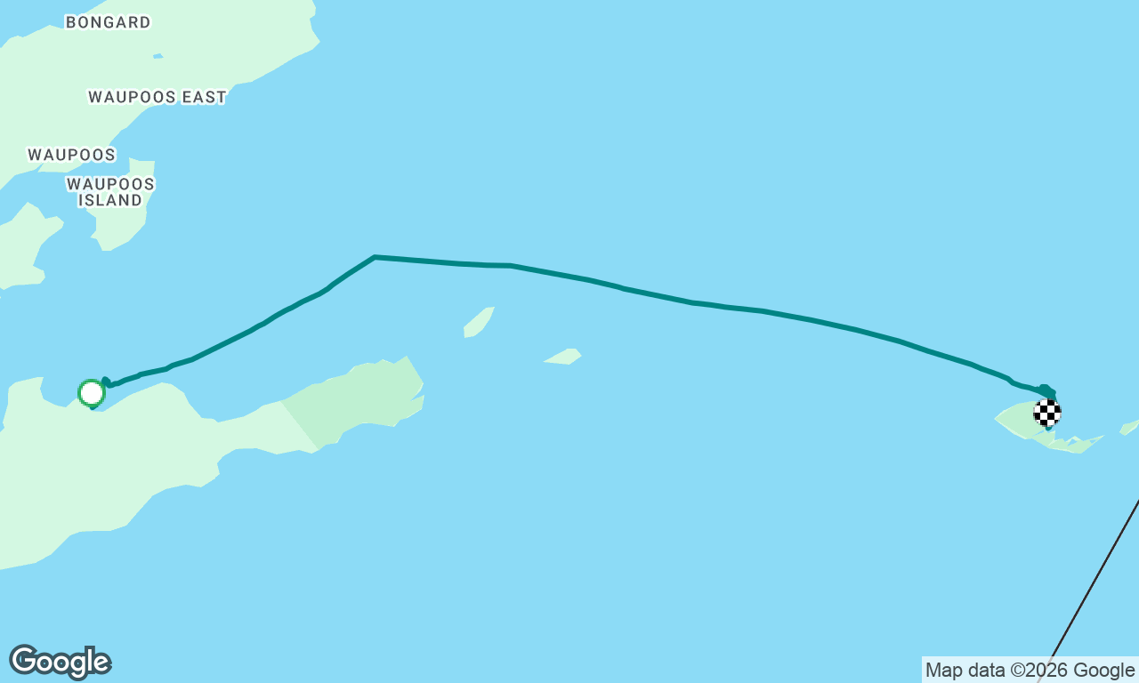 Little Bluff Barrier Creek to Main Duck Island