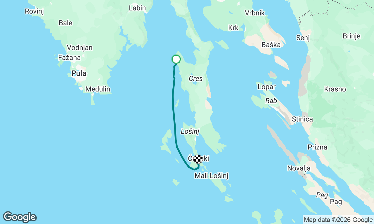 Voyage map