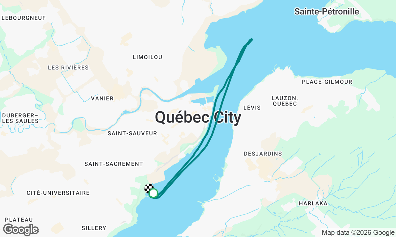 Voyage map