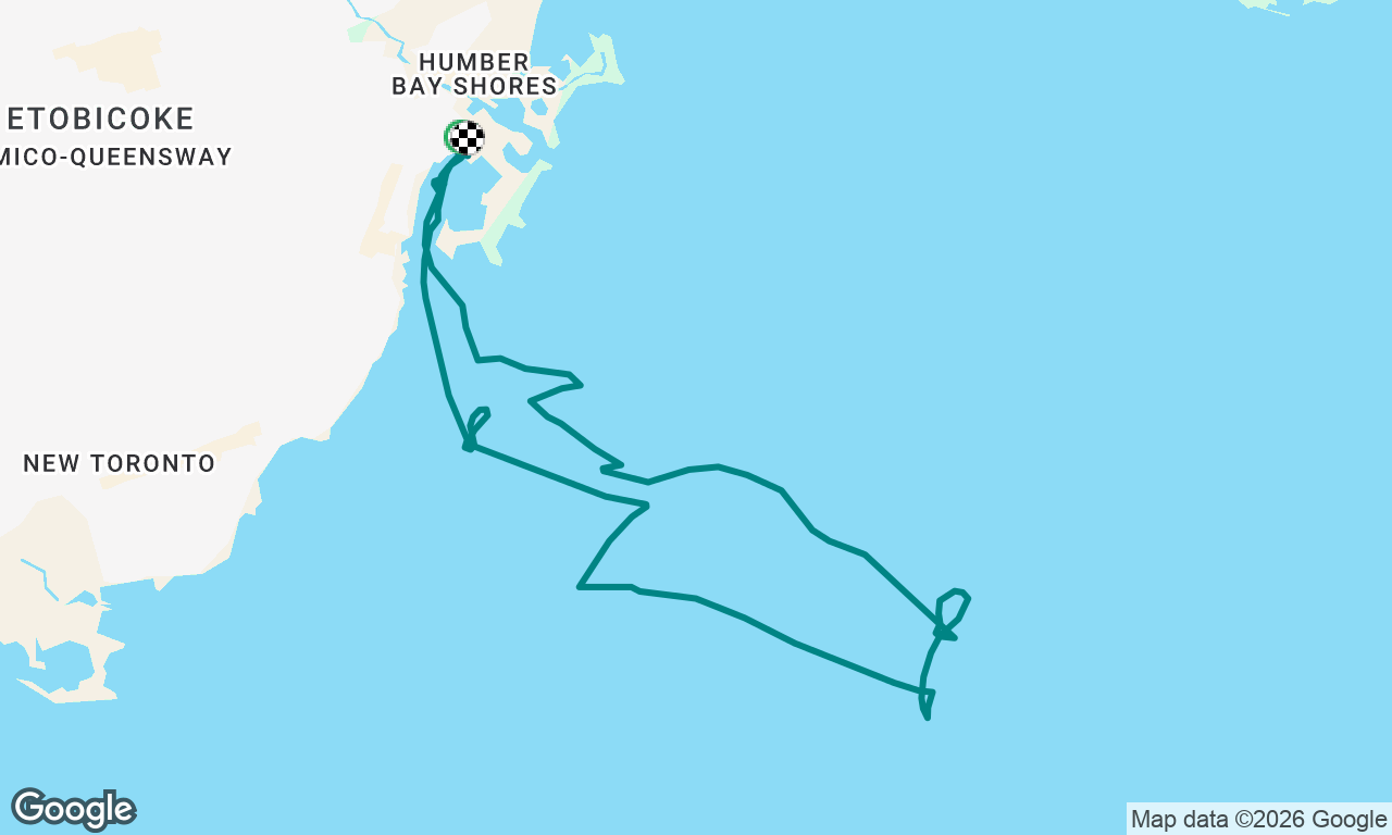 First sail of the season on light winds