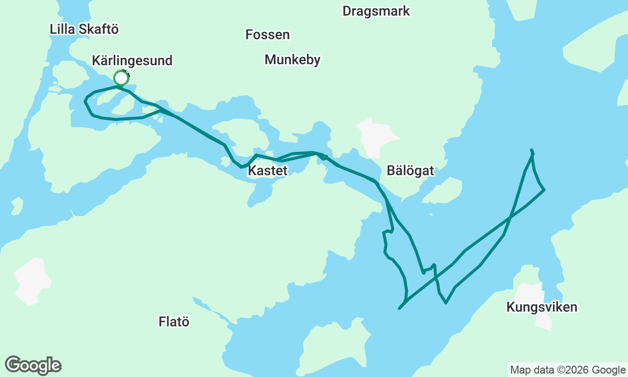 Voyage map