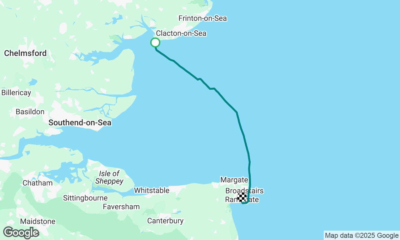 Pyefleet to Ramsgate 
