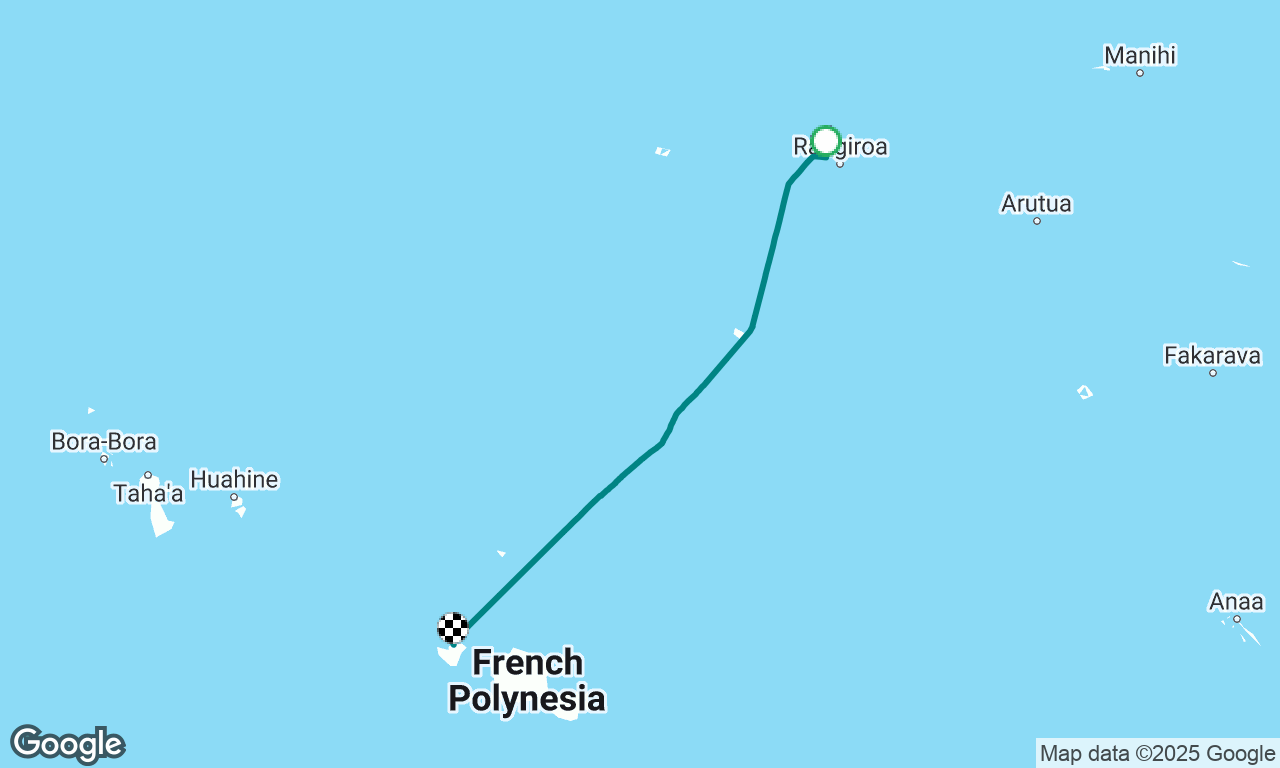 Rangiroa to Moorea