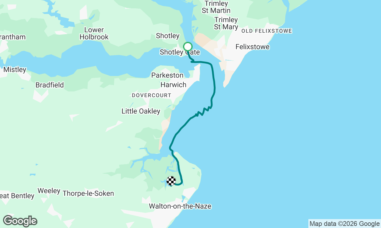 Shotley to Titchmarsh 