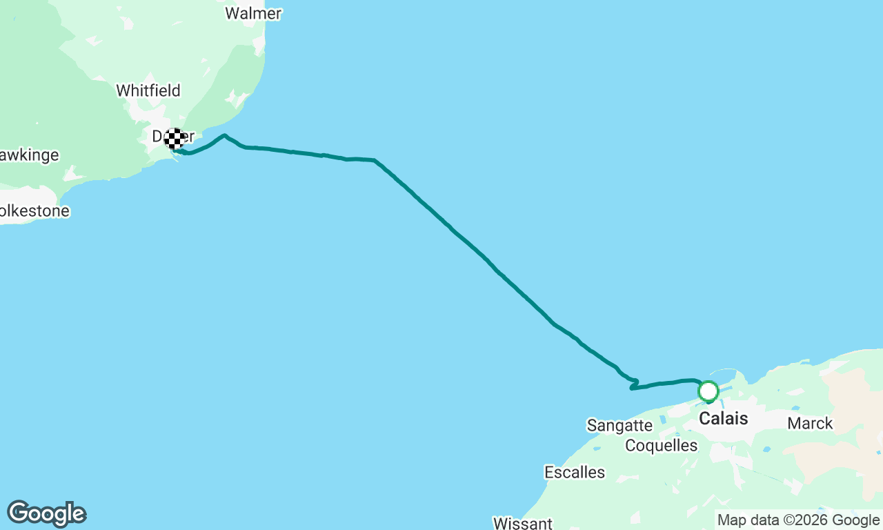 Channel Crossing - Calais to Dover