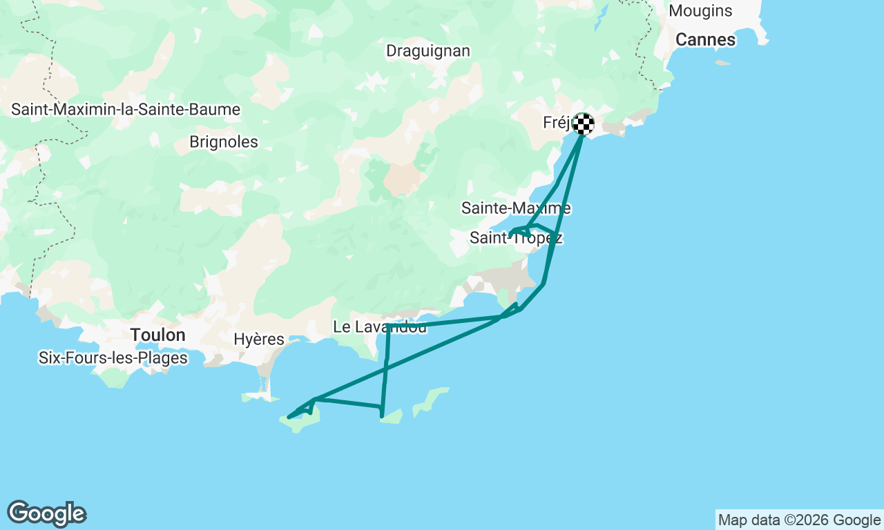 Voyage map