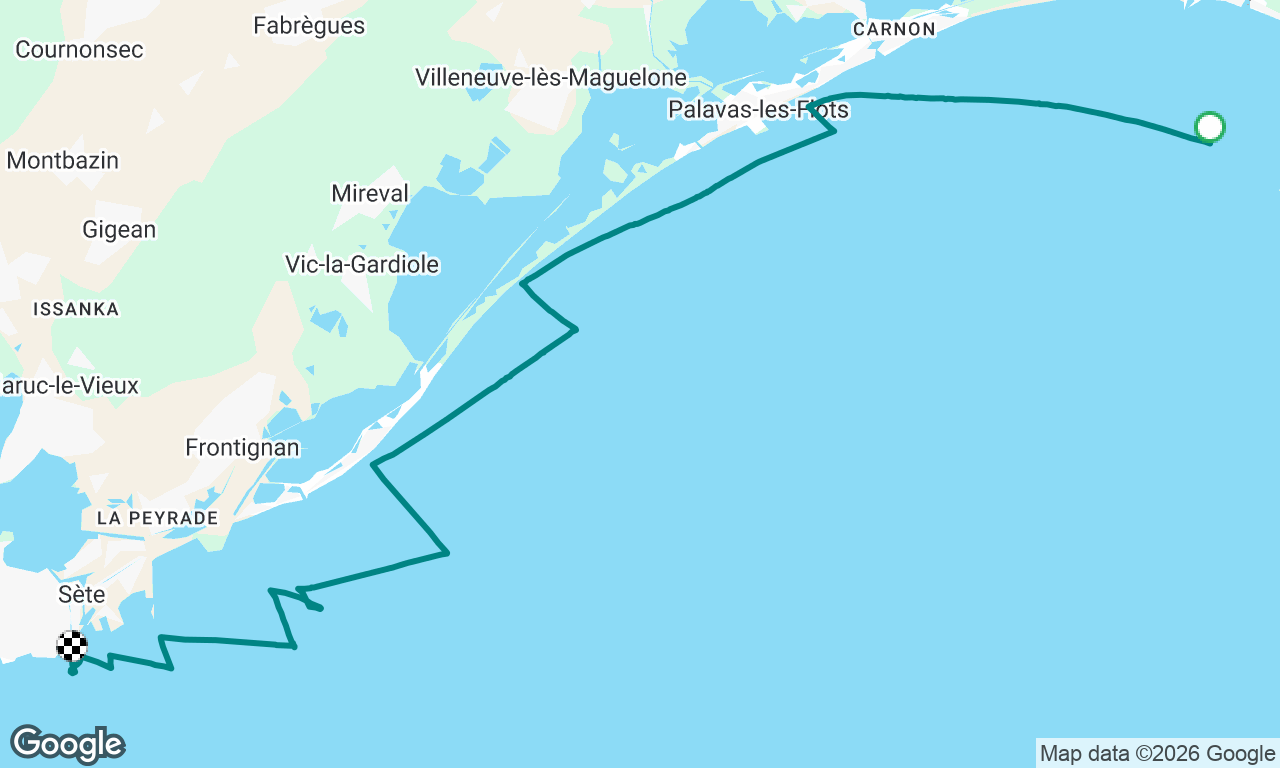 Voyage map