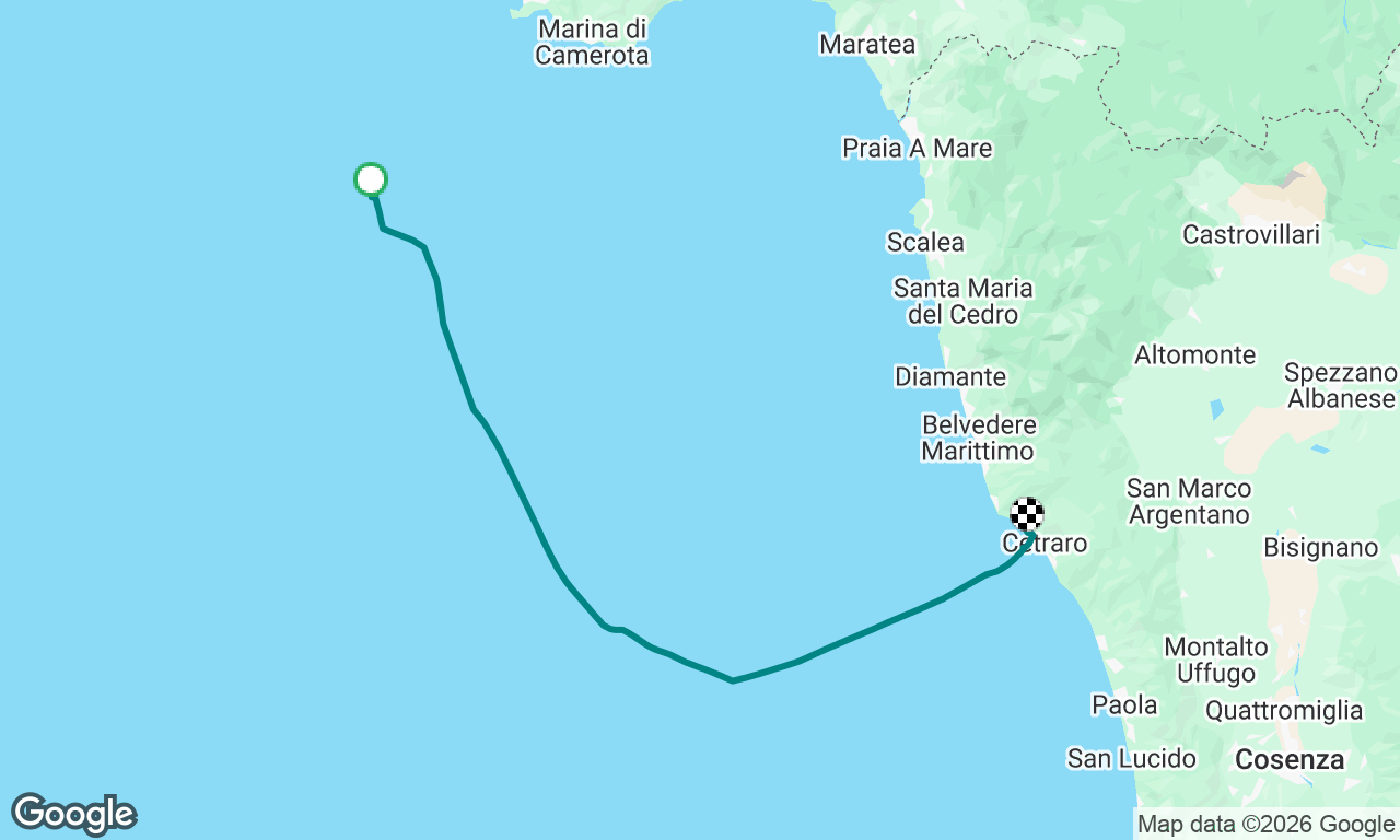 Voyage map