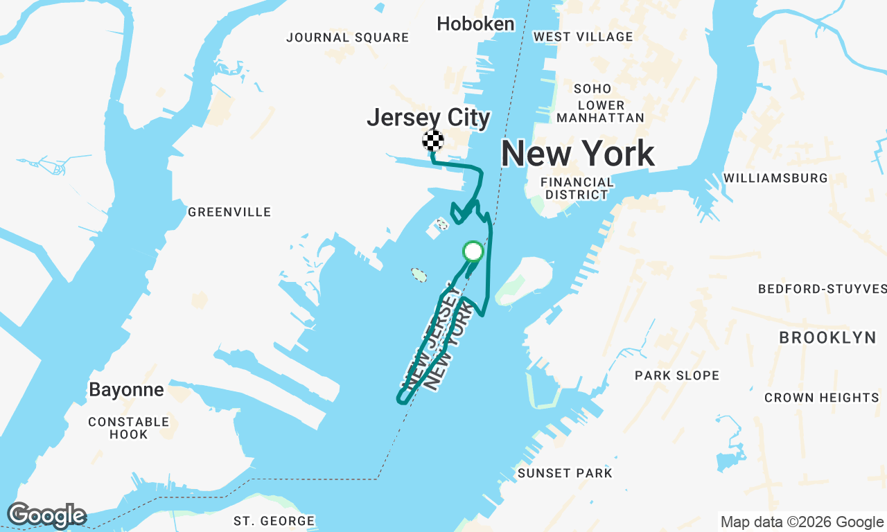 Voyage map