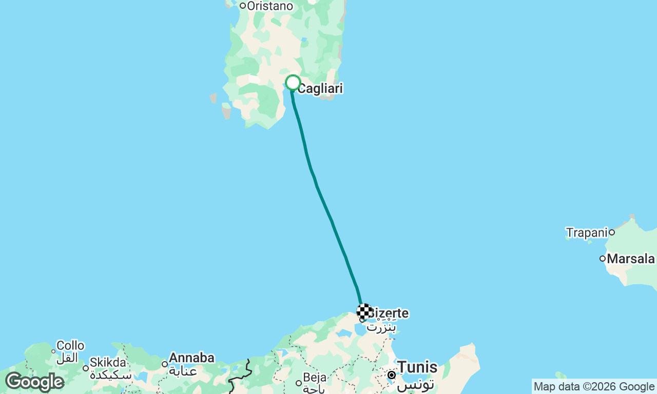 Voyage map