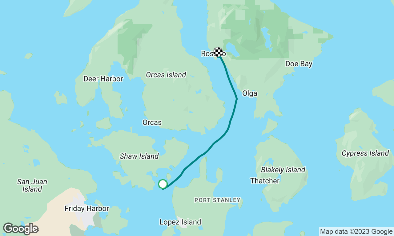 Friday Harbor to Rosario