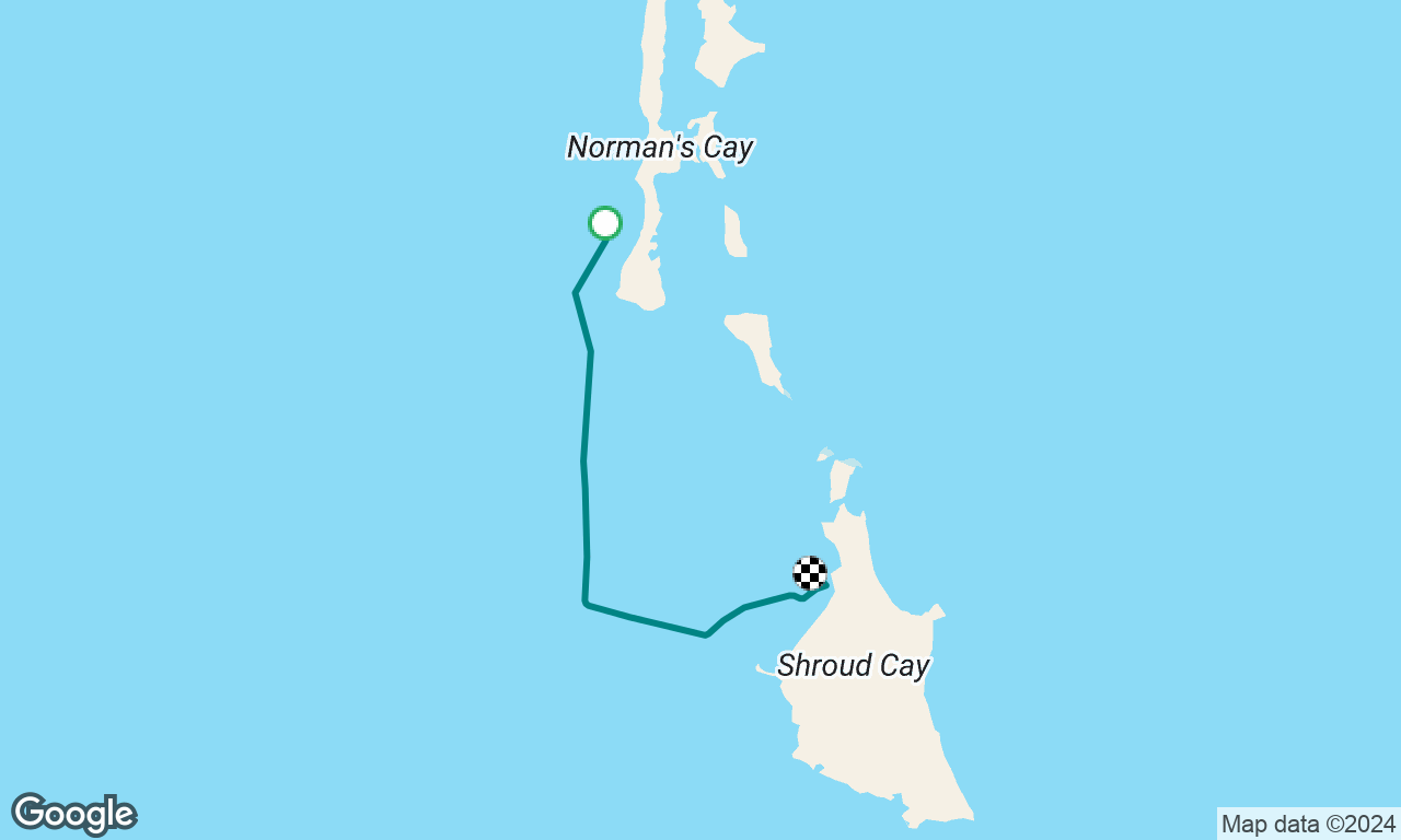 Norman Cay to Shroud Cay