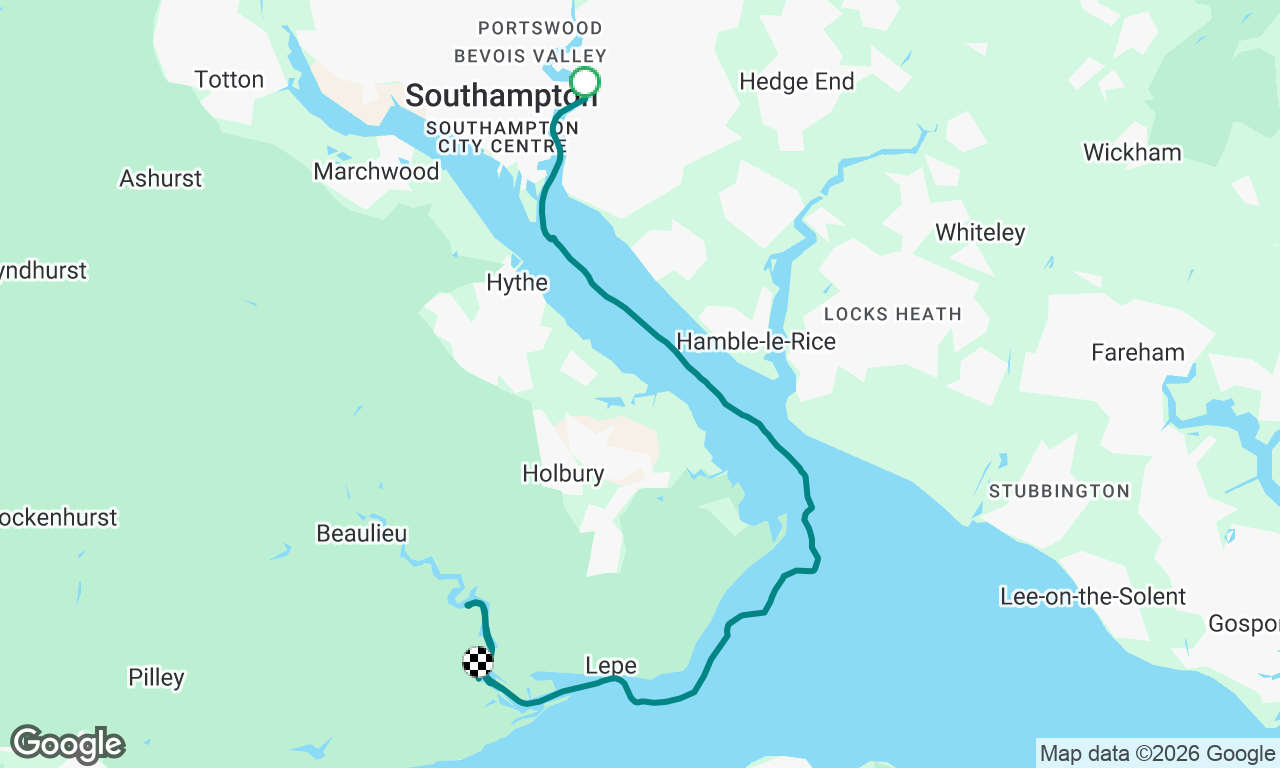Voyage map