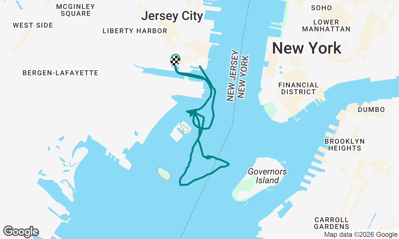 Voyage map
